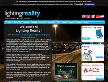 Tablet Screenshot of lightingreality.com
